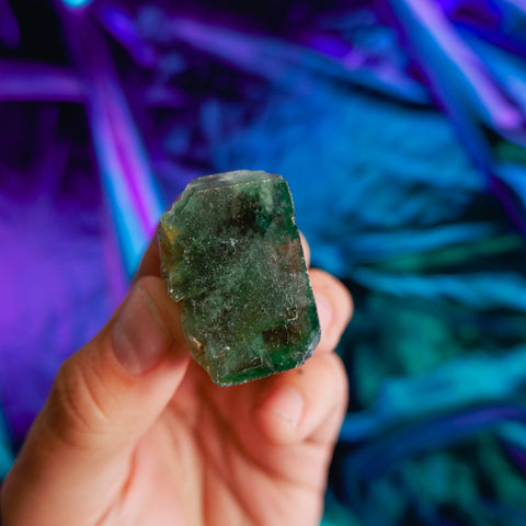 Green Fluorite Cluster