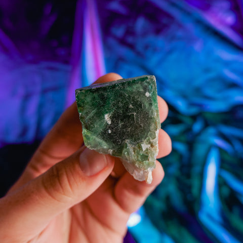 Green Fluorite Cluster