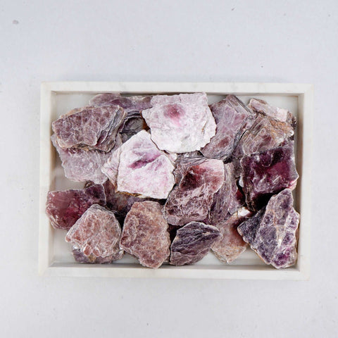 Lepidolite Slab - Crystal & Stone