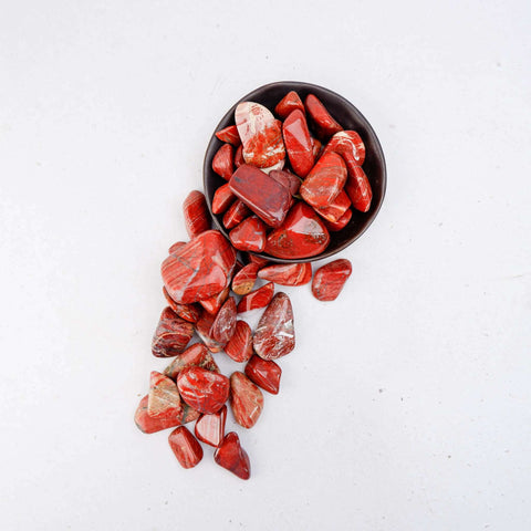 Red Banded Jasper Tumble - Western Australian - Crystal & Stone