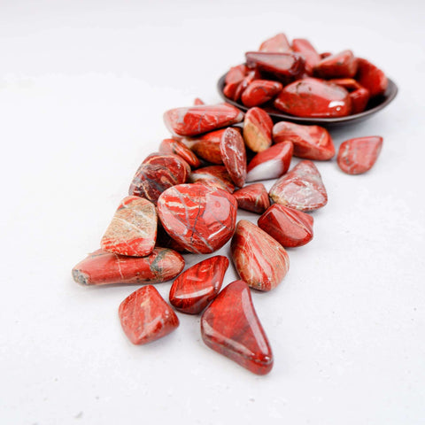 Red Banded Jasper Tumble - Western Australian - Crystal & Stone