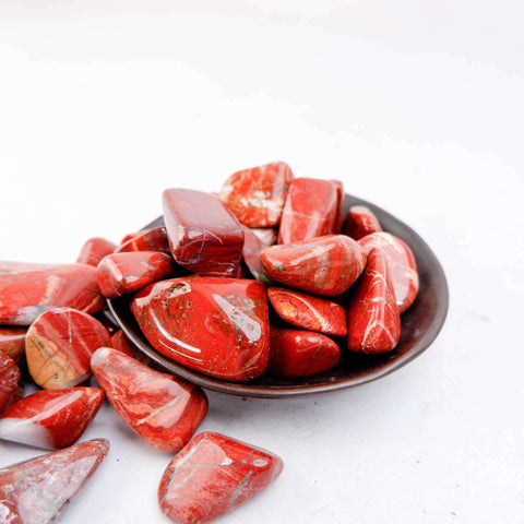 Red Banded Jasper Tumble - Western Australian - Crystal & Stone