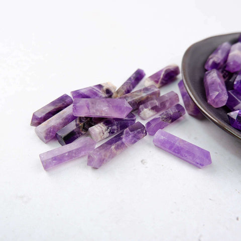 Amethyst Gridding Point - Crystal & Stone