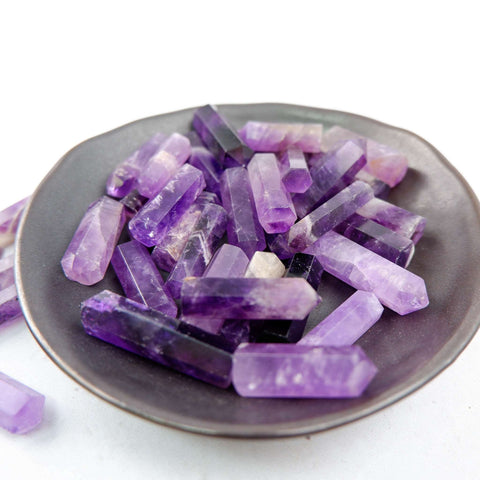 Amethyst Gridding Point - Crystal & Stone