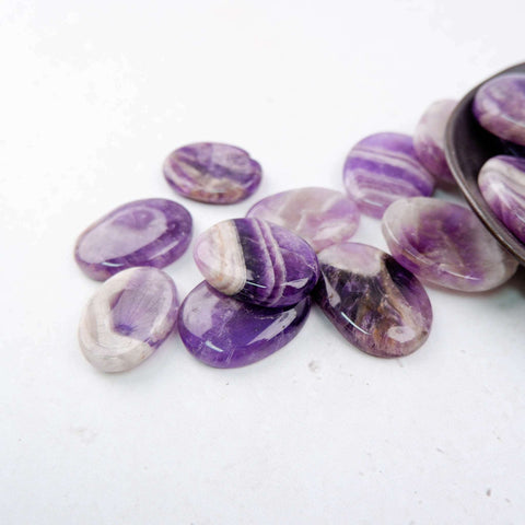 Amethyst Worry Stone - Crystal & Stone