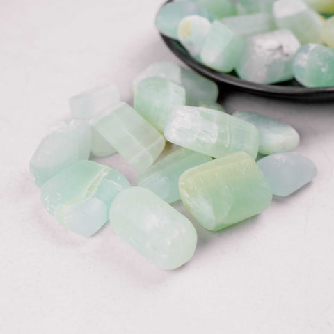 Pistachio Calcite Tumble