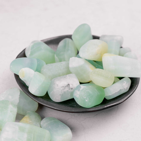 Pistachio Calcite Tumble