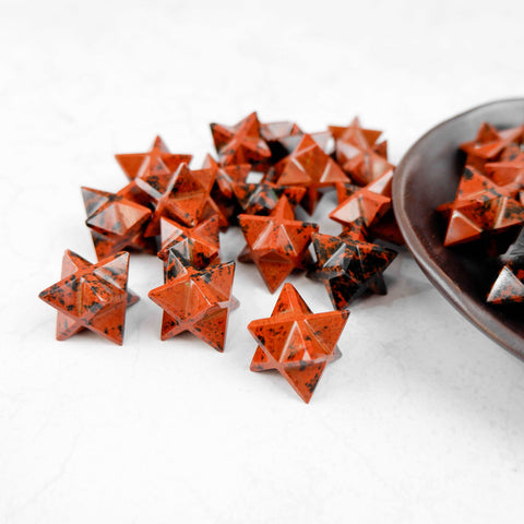 Mahogany Obsidian Star