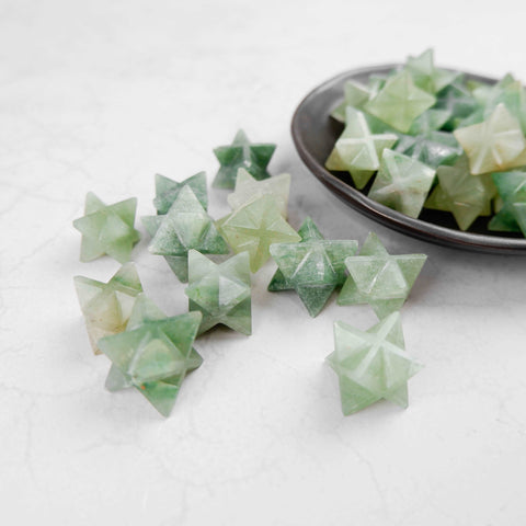 Green Aventurine Star