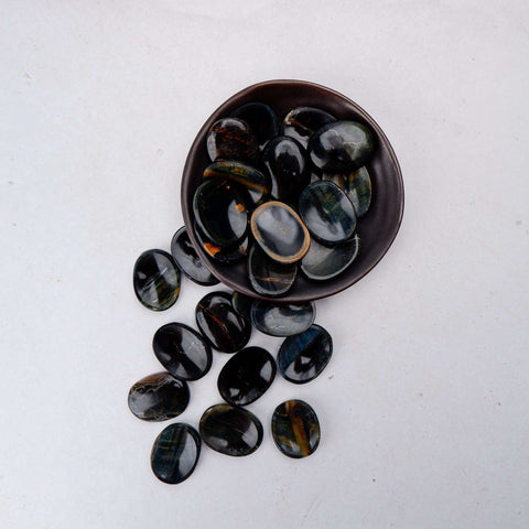 Blue Tigers Eye Worry Stone