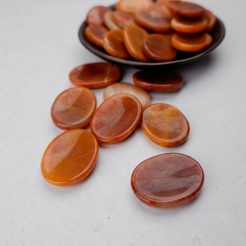 Peach Aventurine Worry Stone