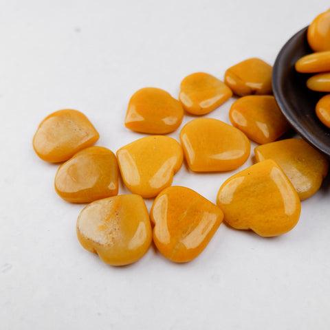 Yellow Aventurine Heart