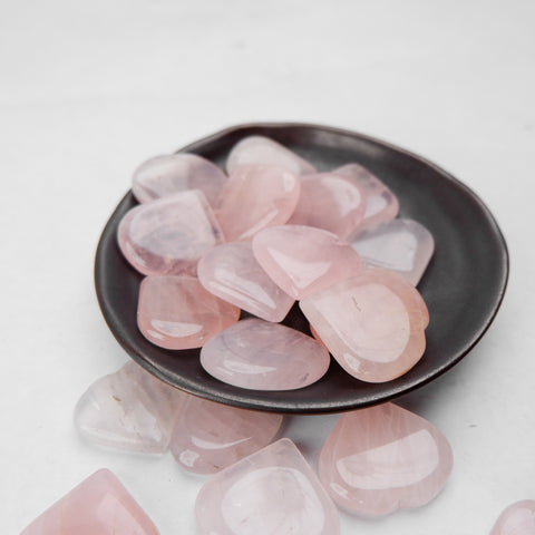 Rose Quartz Heart