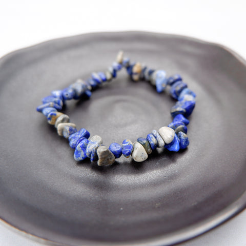 Lapis Lazuli Chip Bracelet