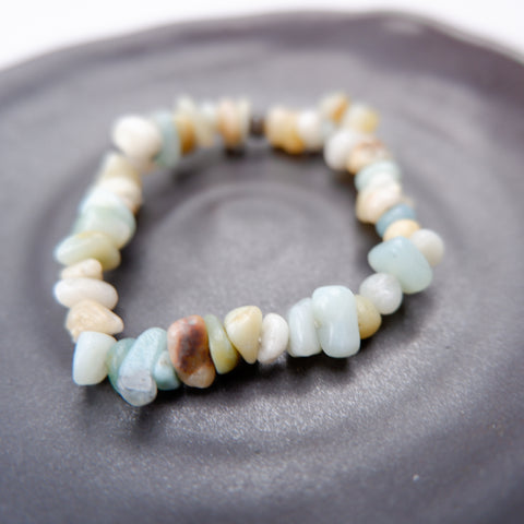 Amazonite Chip Bracelet