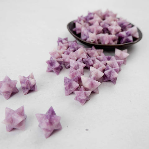 Lepidolite Star