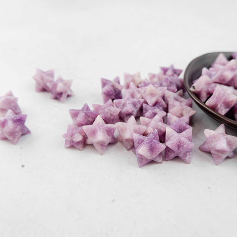 Lepidolite Star