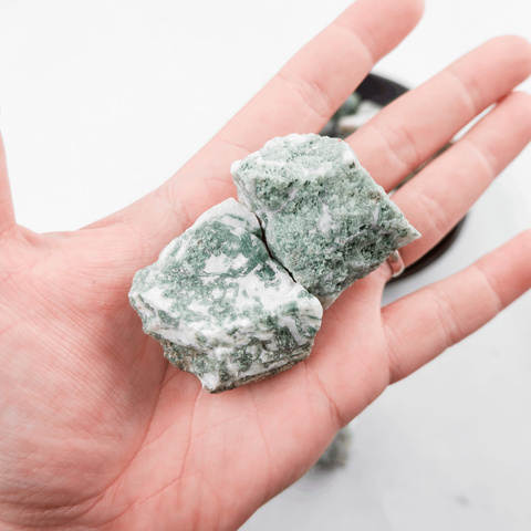 Moss Agate Rough