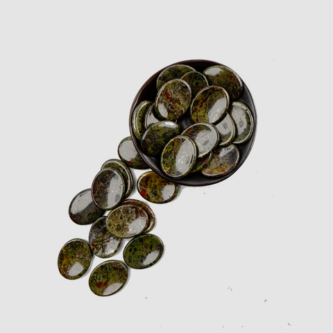 Dragon Jasper Worry Stone