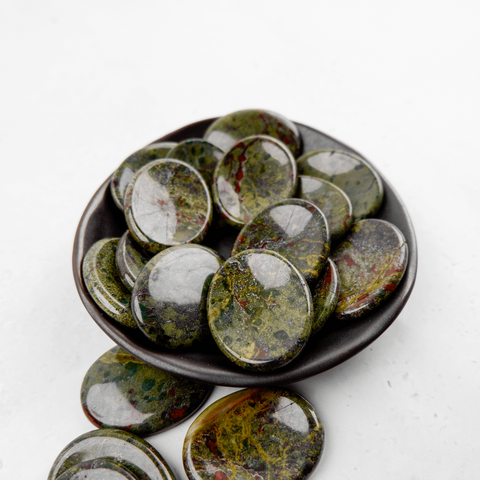 Dragon Jasper Worry Stone