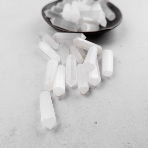 Selenite Gridding Double Point