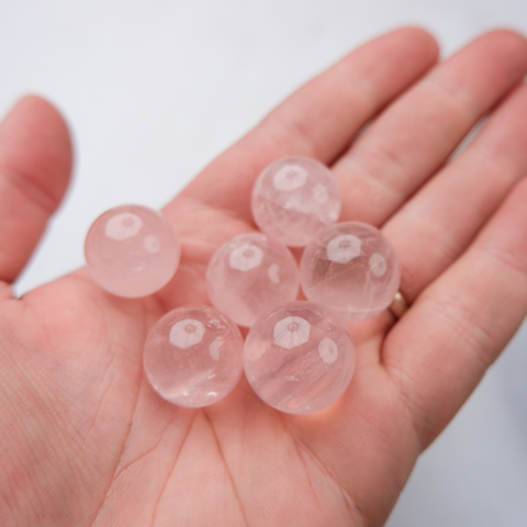 Rose Quartz Sphere Mini