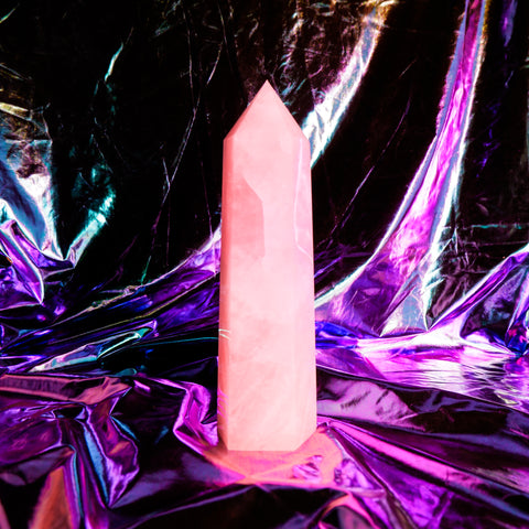 Rose Quartz Pillar