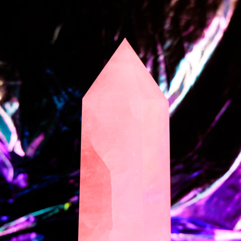 Rose Quartz Pillar