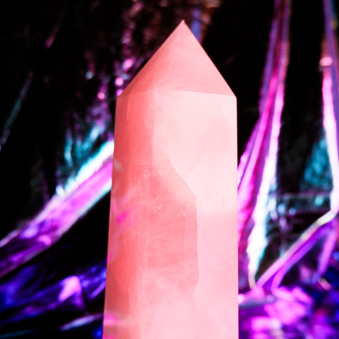 Rose Quartz Pillar