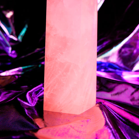 Rose Quartz Pillar