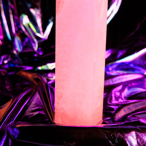 Rose Quartz Pillar