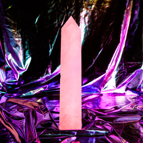 Rose Quartz Pillar