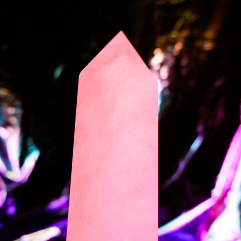 Rose Quartz Pillar