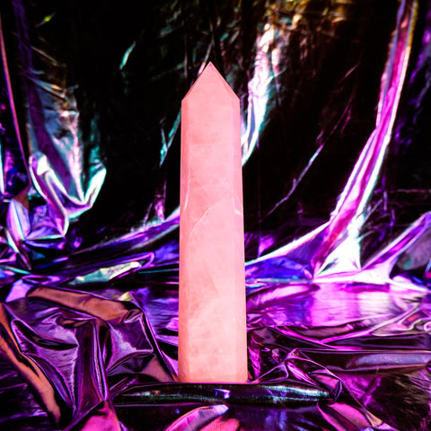 Rose Quartz Pillar