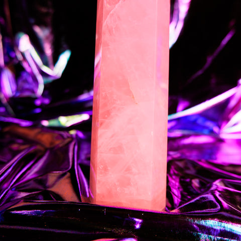 Rose Quartz Pillar