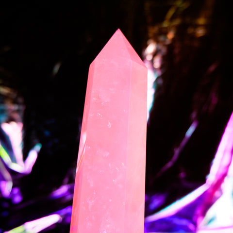 Rose Quartz Pillar