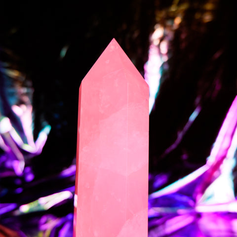 Rose Quartz Pillar