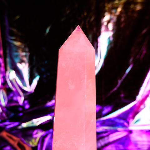 Rose Quartz Pillar