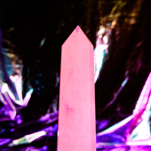 Rose Quartz Pillar