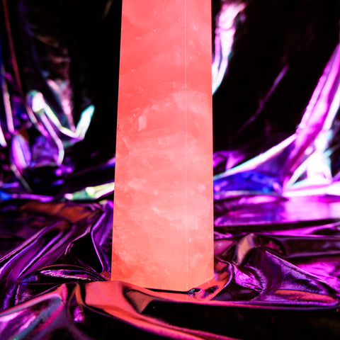 Rose Quartz Pillar