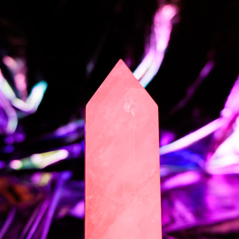 Rose Quartz Pillar