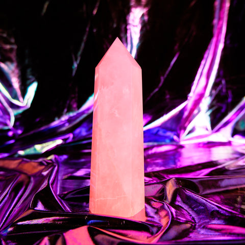 Rose Quartz Pillar