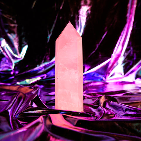 Rose Quartz Pillar