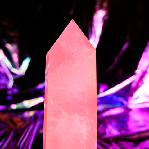 Rose Quartz Pillar