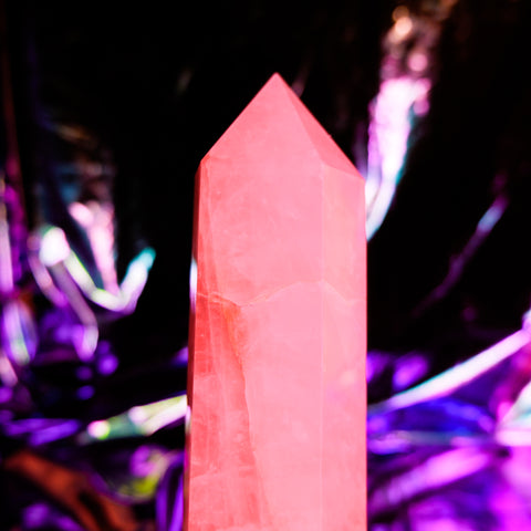 Rose Quartz Pillar