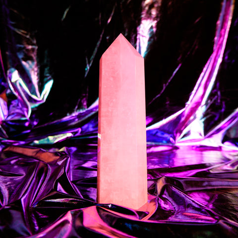 Rose Quartz Pillar