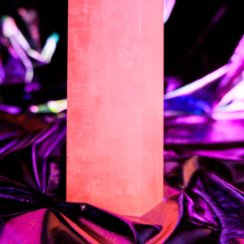 Rose Quartz Pillar