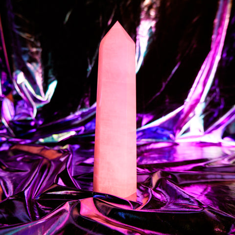 Rose Quartz Pillar