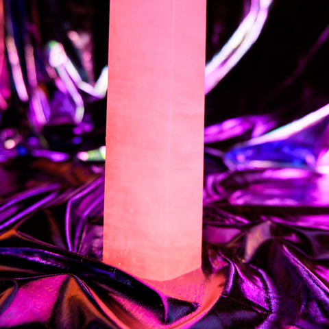 Rose Quartz Pillar