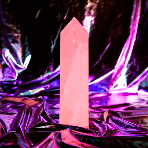 Rose Quartz Pillar